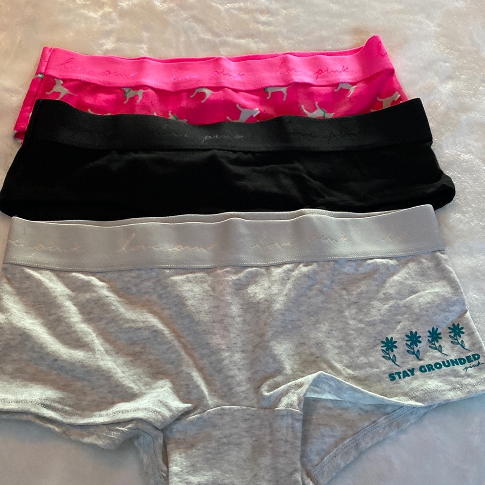 Pink small/P panties bikini style
